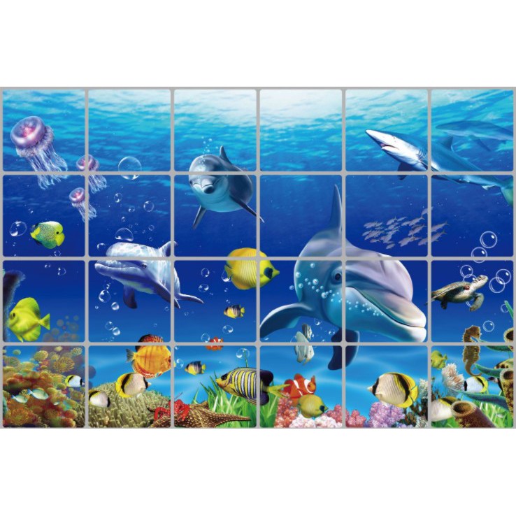 Giấy Dán Nhiệt Nhà Bếp 60x90cm ( Decal dán bếp)