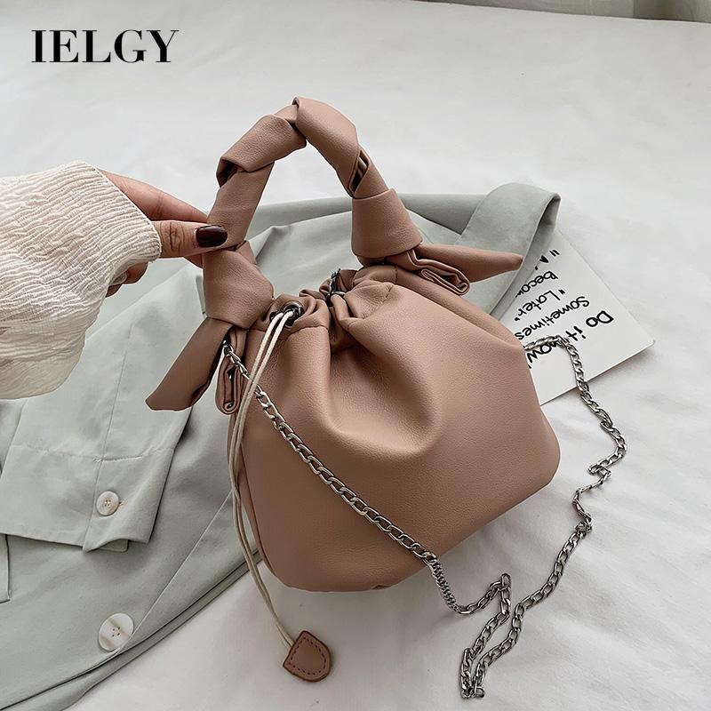 Túi đeo chéo IELGY da pu hình đám mây thời trang cho nữ