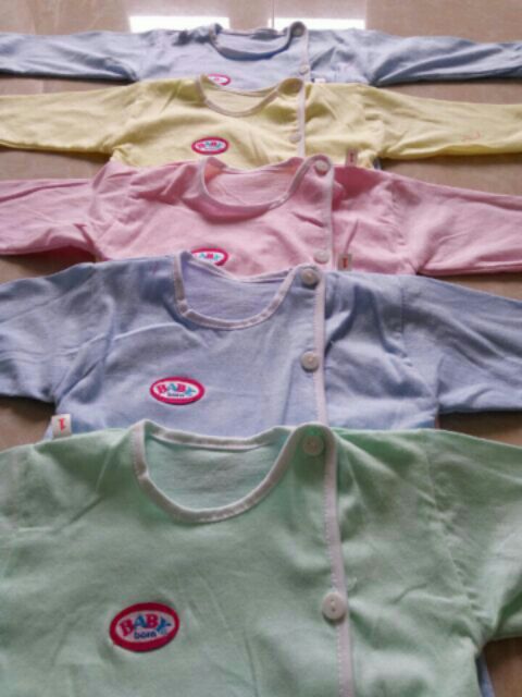 Set 5 bộ sơ sinh dài tay (cotton mềm)