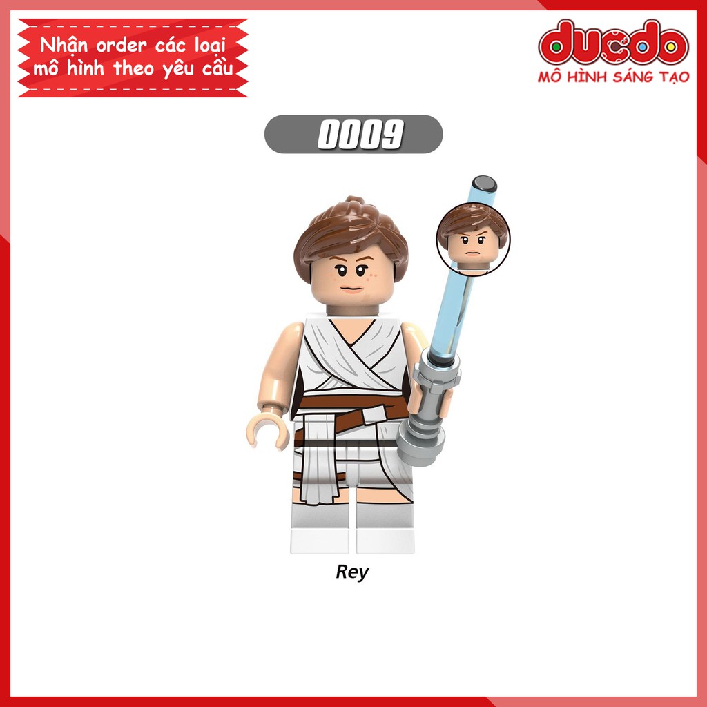 Minifigures các nhân vật trong Star War full vũ khí - Đồ chơi Lắp ghép Xếp hình Mô hình Mini Iron Man G0102