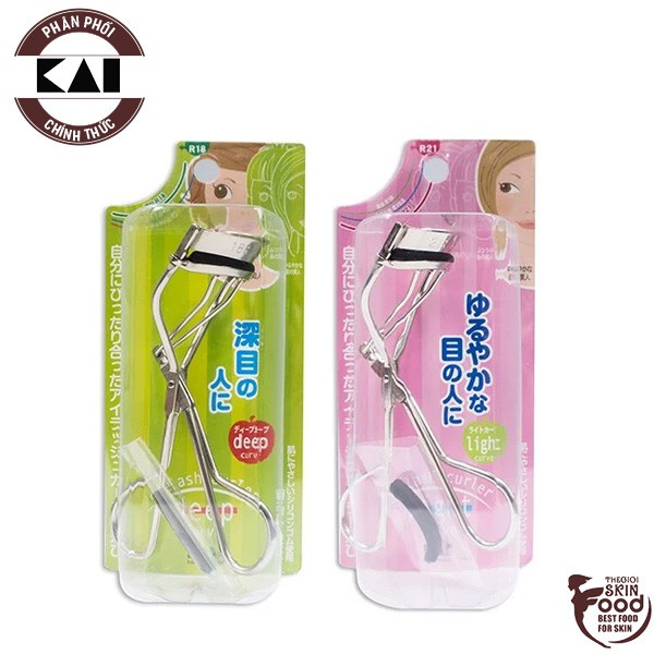 BẤM MI GIÚP UỐN CONG MI TỰ NHIÊN KAI EYELASH CURLER CHÍNH HÃNG - 9918