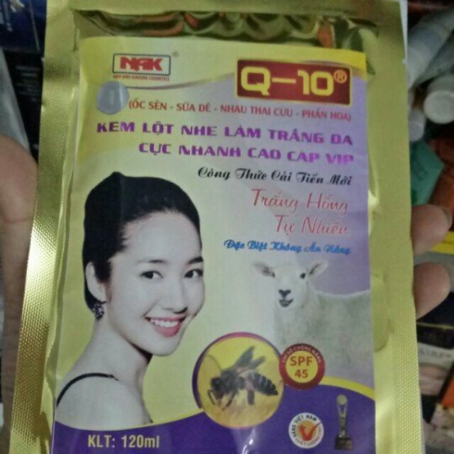Kem lột nhẹ Q10