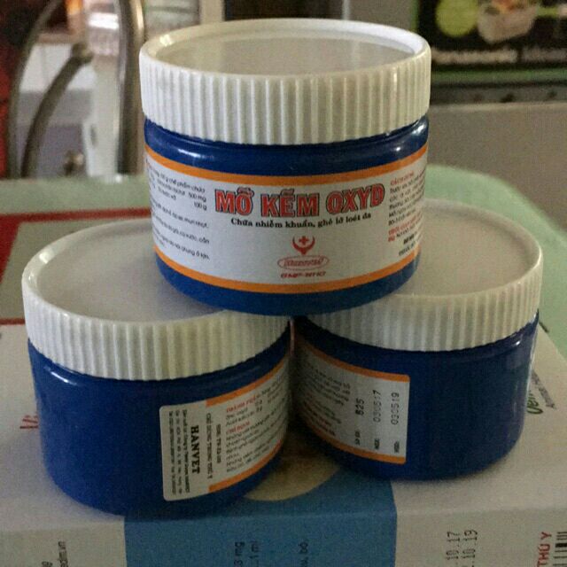 Mỡ kẽm Oxyd 100g date mới liên tục
