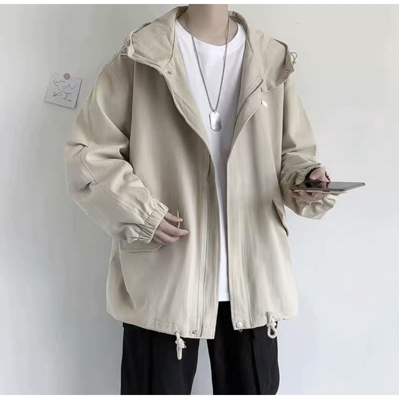 áo khoác dù nam 2 lớp phong cách chỉ 89k