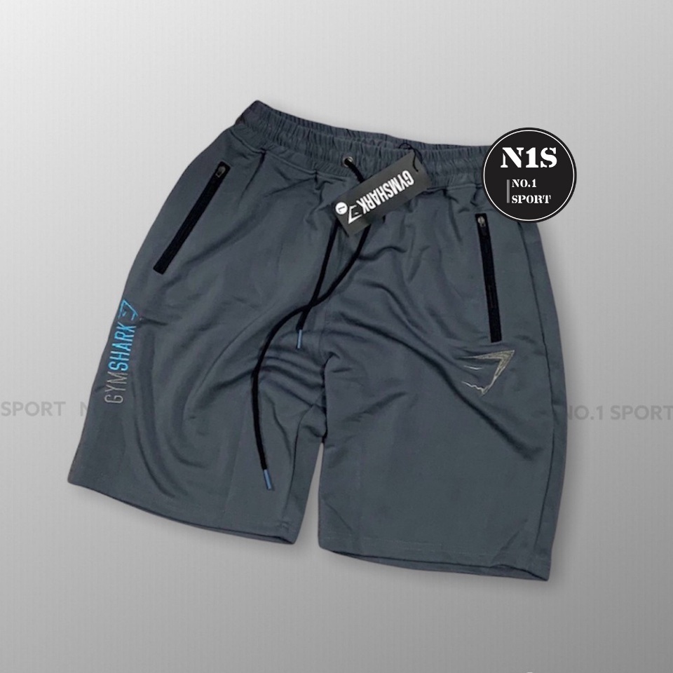 Short Gym Gym Sharks Logo Thêu