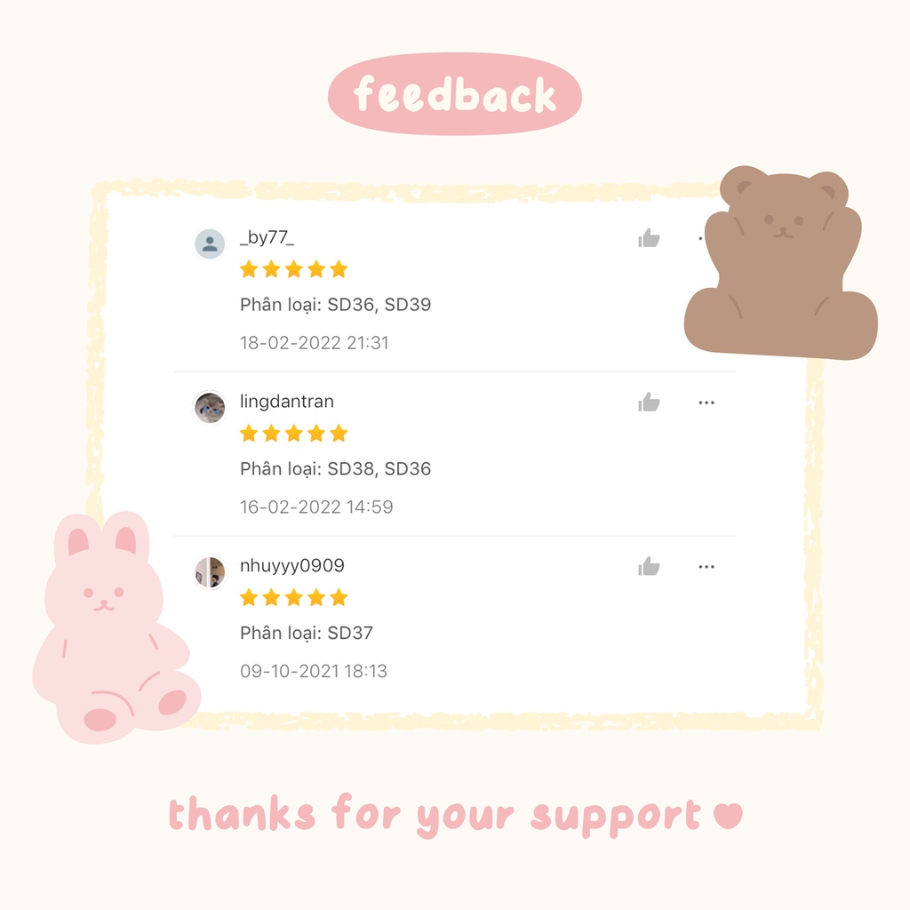 Deco sticker phong cách Hàn Quốc trang trí polaroid, toploader