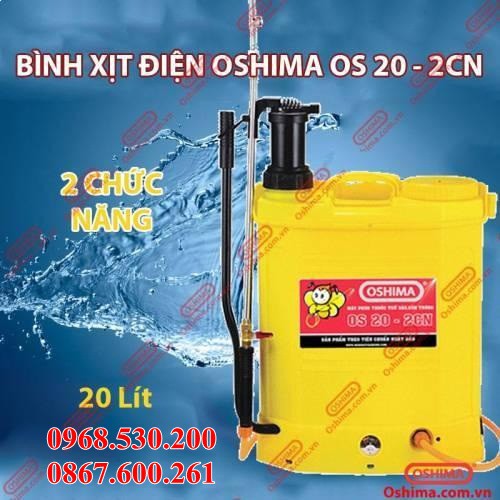 Bình xịt côn trùng bằng điện Oshima OS20 CHÍNH HÃNG ĐẠI HẠ GIÁ