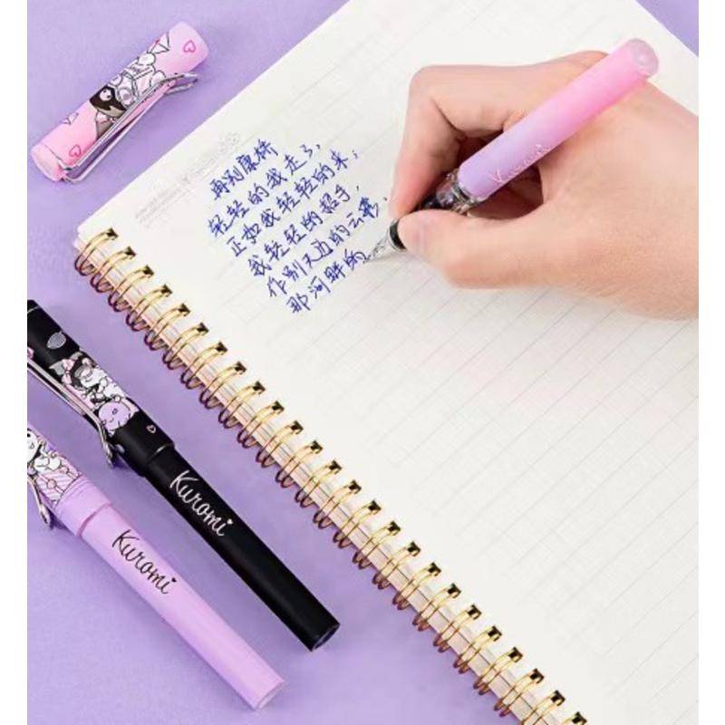 SANRIO Bút Mực Màu Xanh Dương Hình Động Vật Kuromi Dễ Thương Có Thể Xóa Được Cho Học Sinh/Văn Phòng