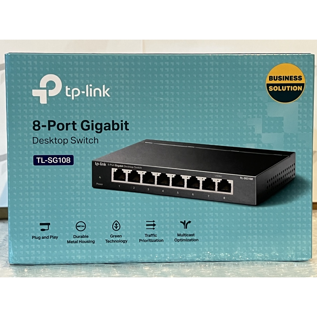Bộ chia mạng TP Link 8 cổng tốc độ 1000Mbps - switch 8 port Gigabit - Vỏ kim loại