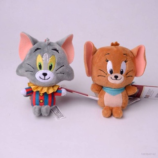 Móc khóa hình tom và jerry nhồi bông đáng yêu