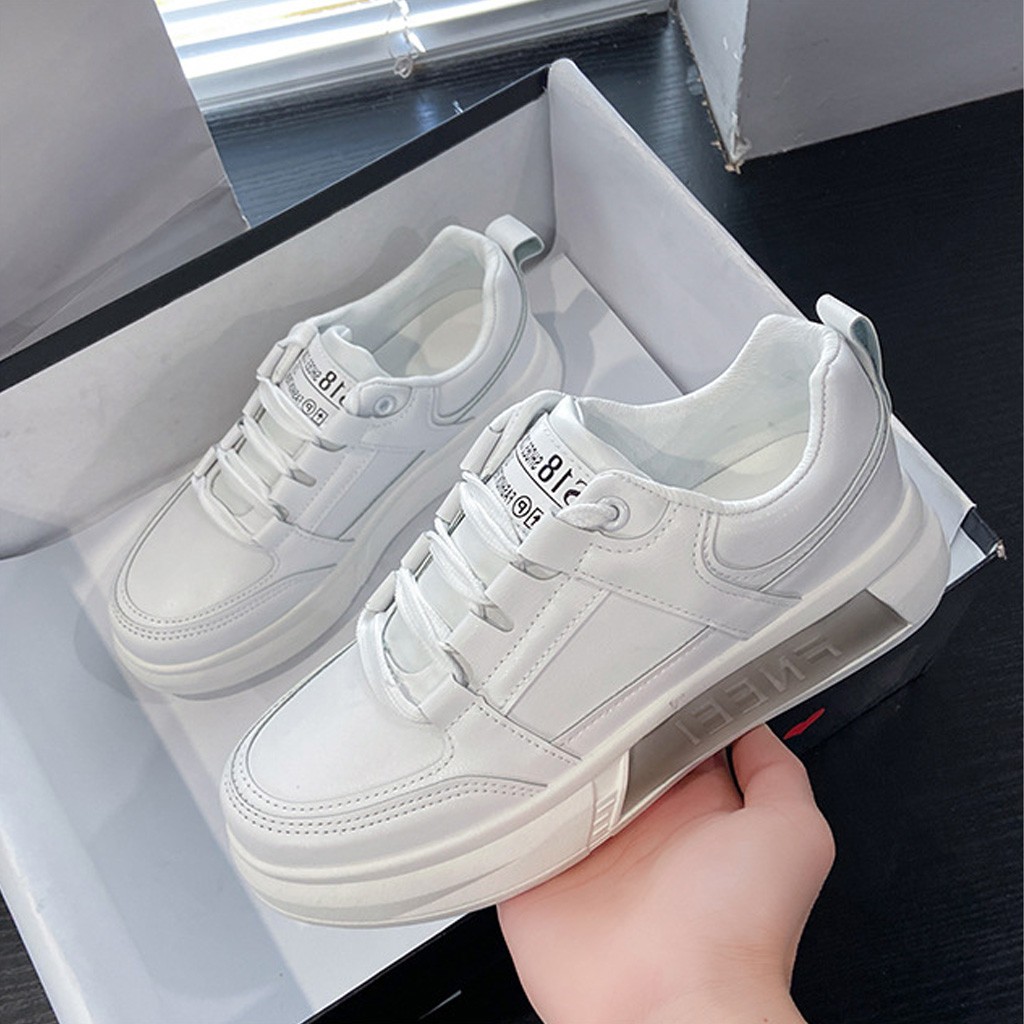 Giày Thể Thao Nữ MS 14 Giày Sneker Nữ Với Đế Cao 5cm Phong Cách Cá Tính Cho Cô Nàng Thời Trang Cùng Gam Màu Nhẹ Nhàng