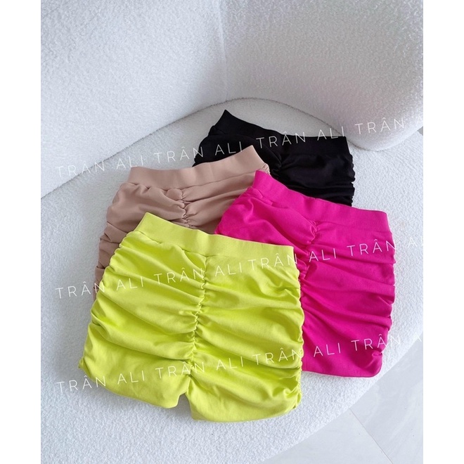 Quần short nữ nhún thể thao hót siêu hách mông