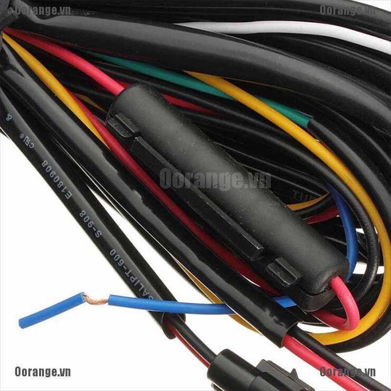 Car DRL Daytime Running Light Dimmer Dimming Relay Control Switch Harness 12V