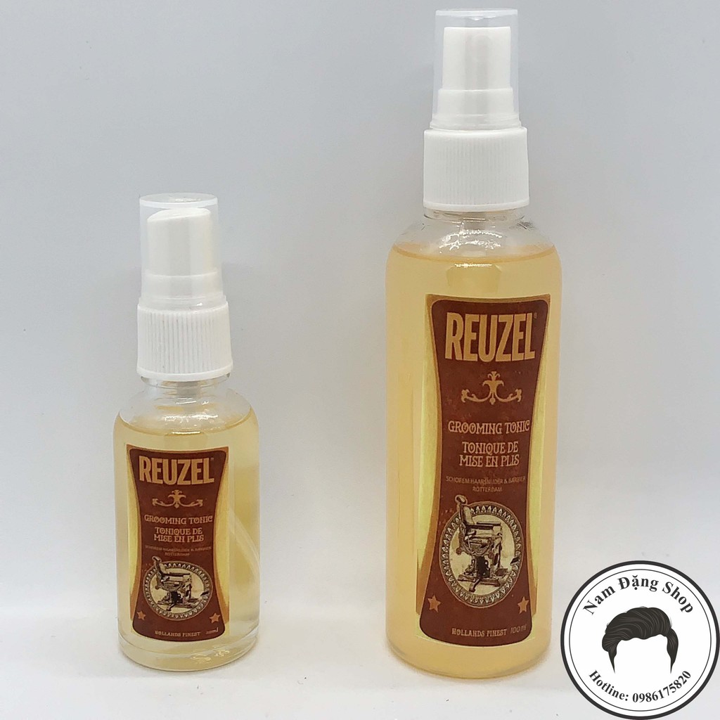 Xịt Dưỡng Tóc Tạo Phồng Cao Cấp Reuzel Grooming Tonic 30ml/100ml nhập khẩu Hà Lan