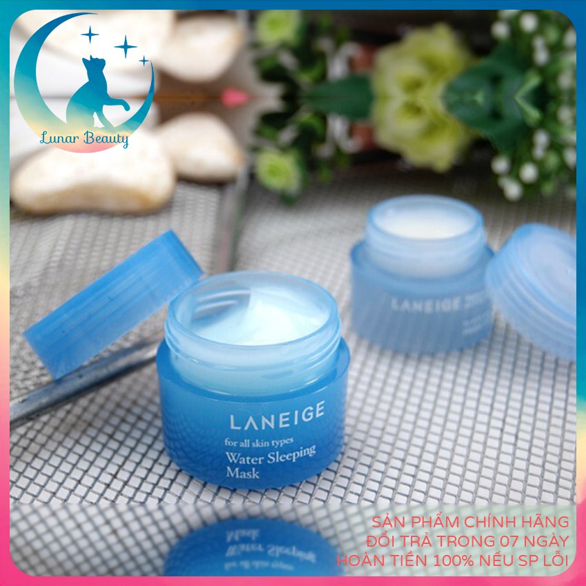 [❤️ RẺ NHẤT SHOPEE ❤️] Mặt Nạ Ngủ Cấp Nước Laneige Water Sleeping Mask Mini Xanh 15ml