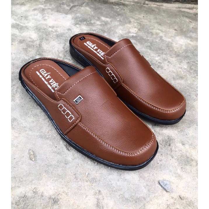 Giày sapo nam da mềm (màu vàng bò ) mẫu mới nhất | BigBuy360 - bigbuy360.vn