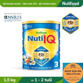 Sữa bột Nuti Iq Gold số 3 1,5kg