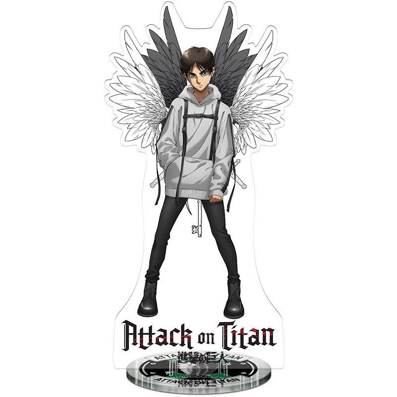 (order) Mô hình standee ATTACK ON TITAN ĐẠI CHIẾN TITAN mẫu mới Tượng Acrylic Anime mica chibi trang trí trưng bày