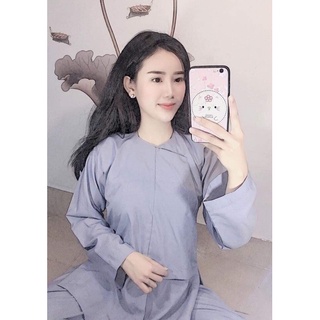 Đồ lam đi chùa # mẫu vạt hò# đồ bộ # quần áo nam nữ - đồ lam đi chùa - set lam phật tử - huỳnh gia