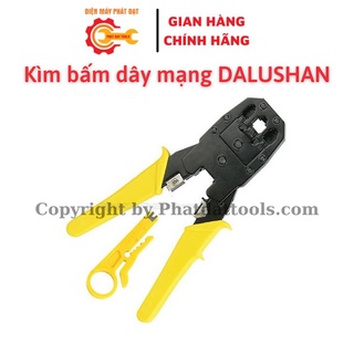 Kìm bấm dây mạng Dalushan-Bấm cáp, tuốt dây