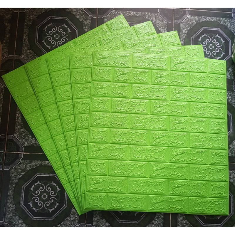 Xốp Dán Tường 3D, kích thước 70x77cm, dày 3-4mm