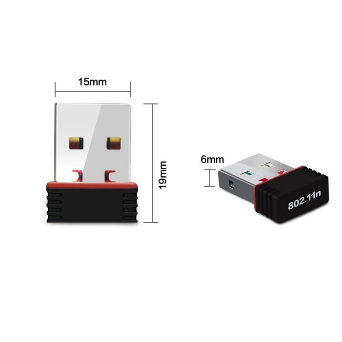 USB Thu Wifi Mini 802.11n 150Mbps Không Anten | WebRaoVat - webraovat.net.vn