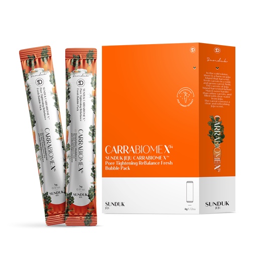 Mặt Nạ Sủi Bọt Sunduk Jeju Carrabiome Bubble Pack Củ Cải Đỏ [Hàn Quốc]
