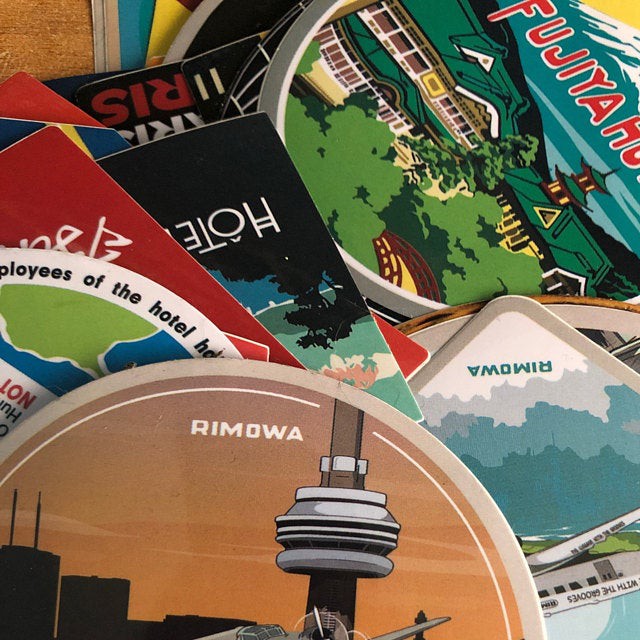 Sticker Vintage &amp; Retro - Chọn Mẫu Theo Yêu Cầu - Có Sẵn Keo Dán - Bền Màu - Chịu Nước - Dán Mũ Bảo Hiểm, Vali, Đàn...