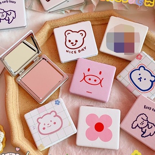 Gương Trang Điểm Cầm Tay 2 Mặt Với Nhiều Họa Tiết Hoạt Hình Đáng Yêu