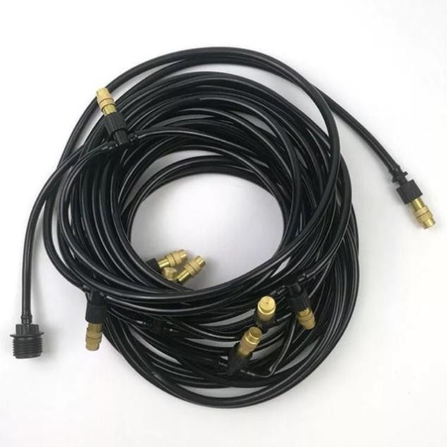 Bộ 12 đầu phun sương đồng kèm 10m dây 4/7mm