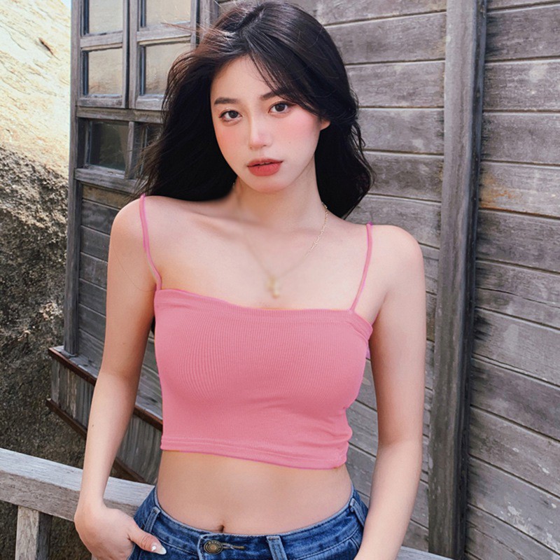 Áo Dây Nữ Cộc Tay Quyến Rũ