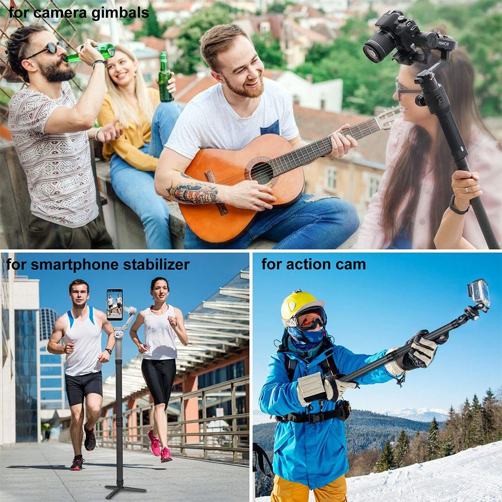 Gậy Ba Chân Thể Thao Mở Rộng Gắn Máy Quay Phim DJI Ronin S Moza Air 2 Zhiyun
