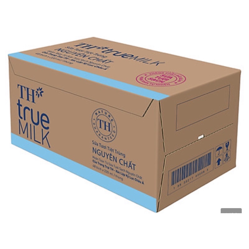 TH true milk 220ml [ko đuong/có đường/ ít đường]