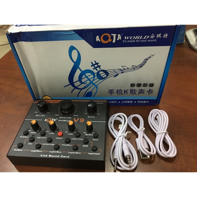 Sound card v9 tiếng anh