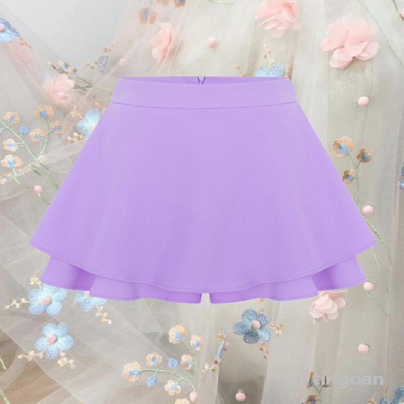 [Mã WABRLOW5 giảm 15% đơn 300K] Chân váy xoè 2 tầng tím tingoan MARIE SKORT/PP | BigBuy360 - bigbuy360.vn