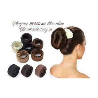 Quấn tóc tạo kiểu số 8