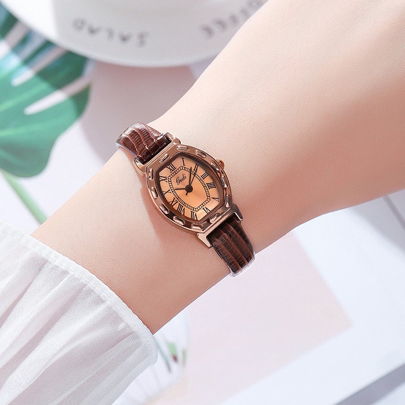 Đồng Hồ Nữ Dây Da Cao Cấp Chính Hãng GEDI Mặt nhỏ xinh Thanh Lịch chống thầm nước | BigBuy360 - bigbuy360.vn