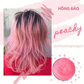 [kèm Trợ Nhuộm+Ủ tóc] Kem Nhuộm Tóc Màu HỒNG ĐÀO - PEACHY