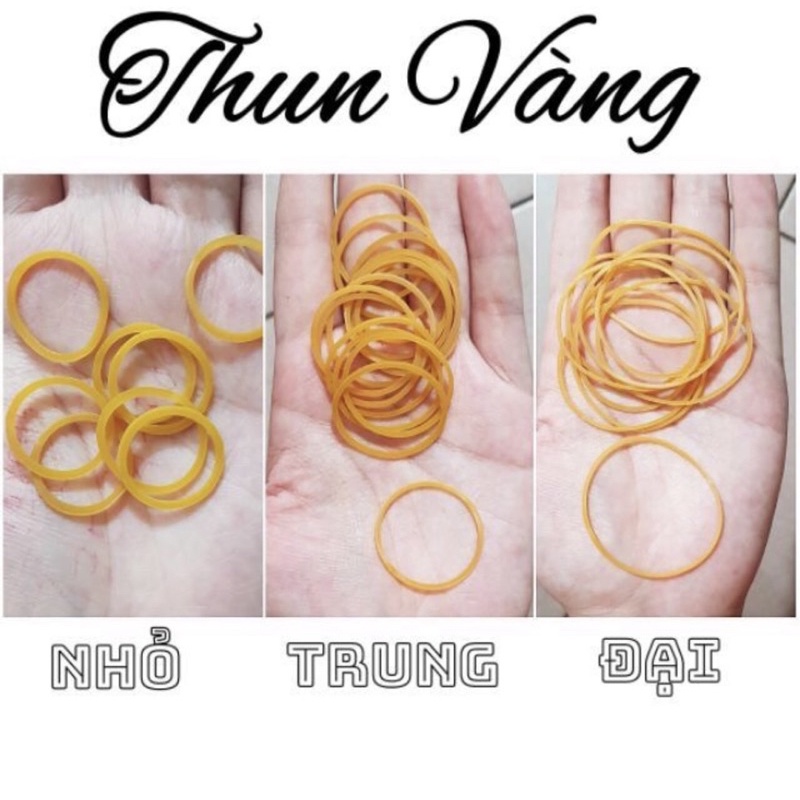 DÂY CHUN - THUN VÒNG CÁC SIZE