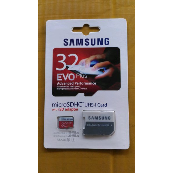 Thẻ Nhớ Microsd Samsung Evo 32 Gb