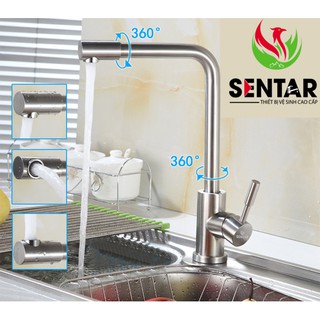 Vòi rửa chén nong lanh inox 304