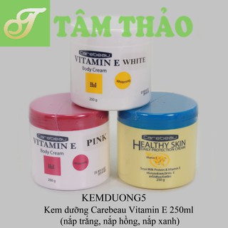 Kem dưỡng Carebeau Vitamin E 250ml 8851427013966, 8851427013973, 8851427013959