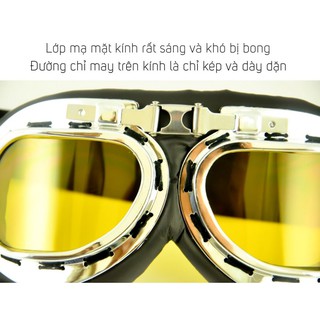 Kính phi công gắn mũ bảo hiểm – HR1