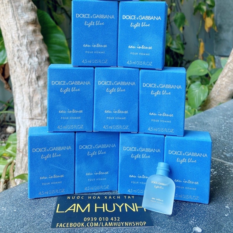 Nước hoa mini Nam LIGHT BLUE 4,5ml