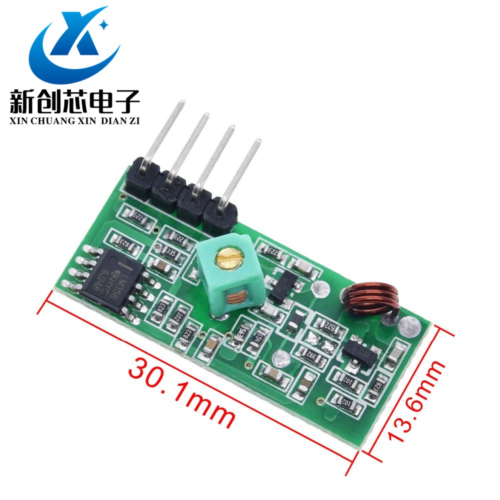 Mô đun truyền tín hiệu không dây 315Mhz / 433Mhz Rf cho Arduino Raspberry Pi | BigBuy360 - bigbuy360.vn