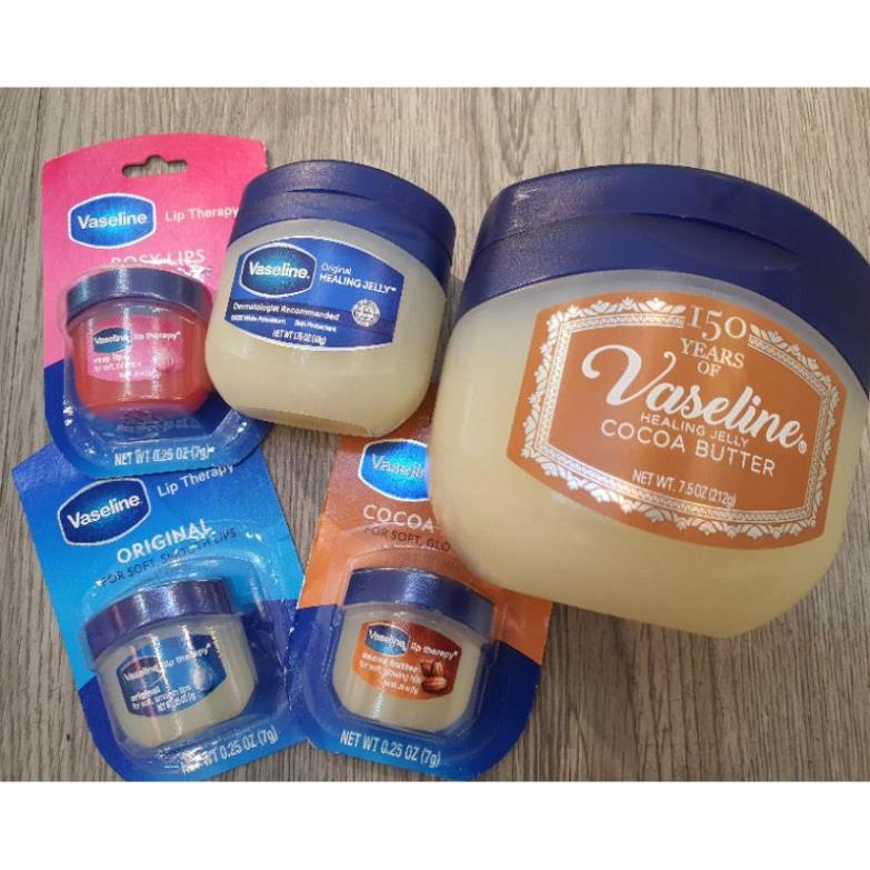 Vaseline dưỡng môi và body