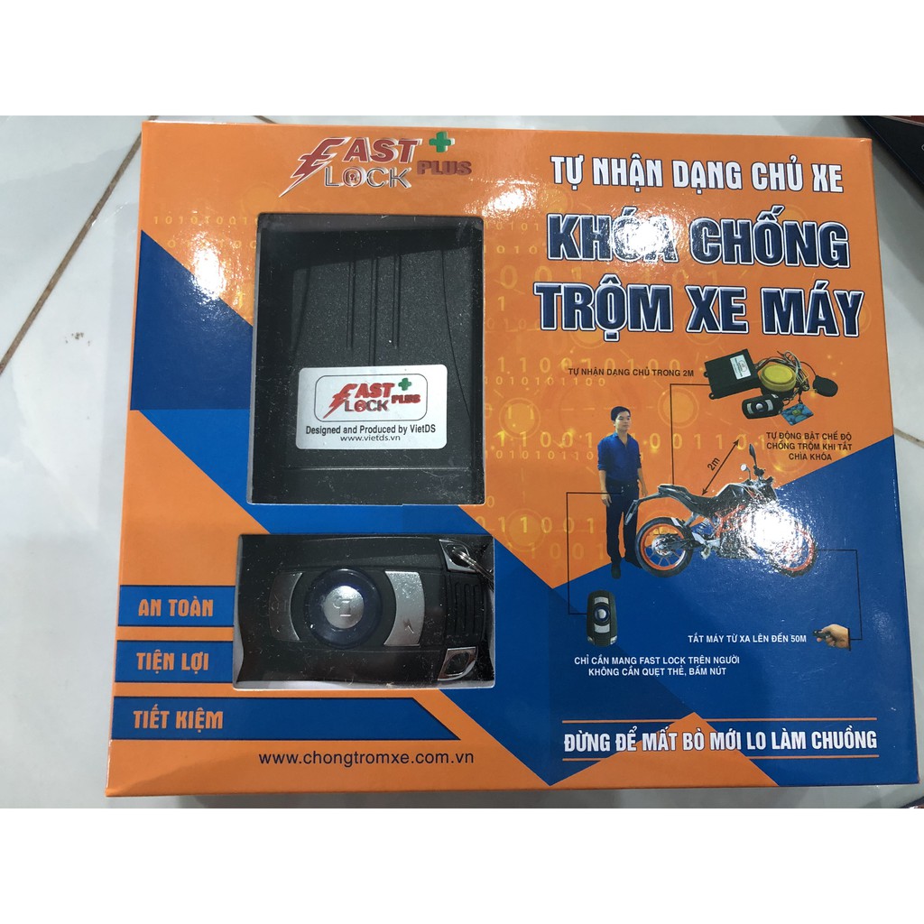 Khóa Chống Trộm Xe FastLock Plus