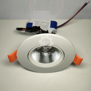 Đèn Led rọi downlight âm trần chiếu điểm Led trang trí tủ âm trần Spotlight COB 5W lỗ cắt Phi 70 75