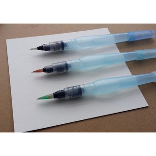 Cọ nước, Water brush (thân màu xanh)