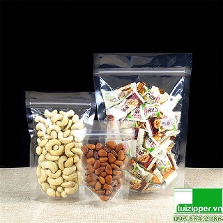 TÚI ZIP TRONG ( 1 KG TÚI ZIP TRONG ĐÁY ĐỨNG )